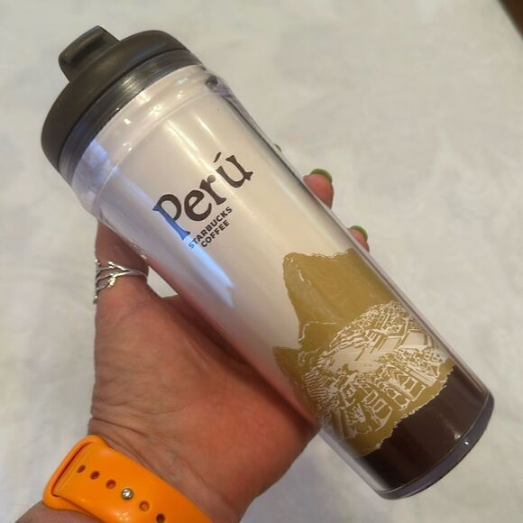 Starbucks Peru South America Travel Mug 12 Oz - Picture 1 of 6